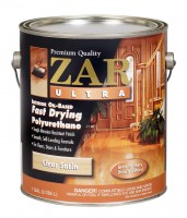 Бесцветный полиуретановый  лак для внутренних работ ZAR ULTRA INTERIOR - Artmarket74