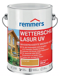 Декоративная цветная лазурь-гель водная Wetterschutz-Lasur UV - Artmarket74